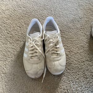 adidas gazelle cream sneakers